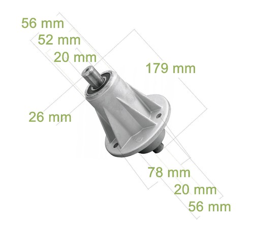 Messerspindel halter nabe - halter,