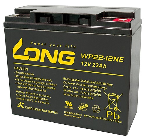 Long gel batterie blei - long, akku